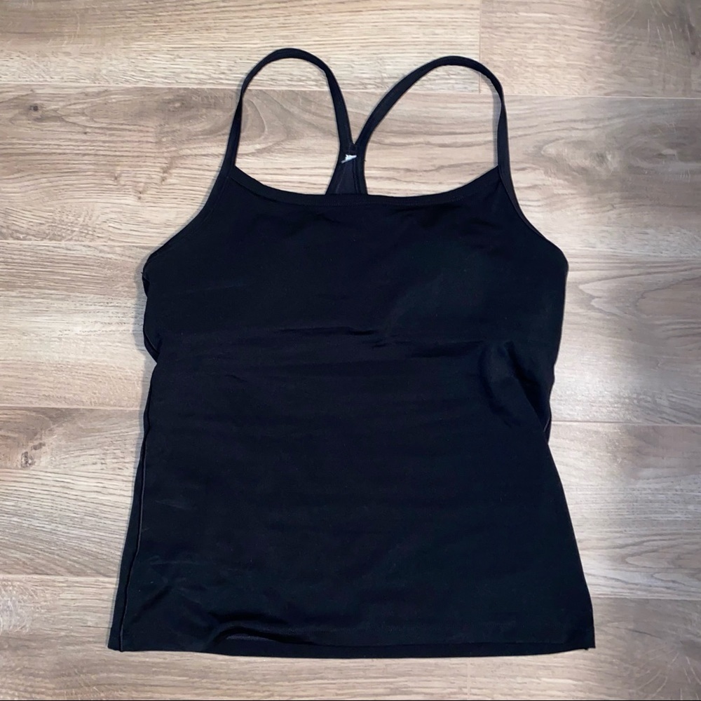Aerie Offline Real Me Tank Top, large, black